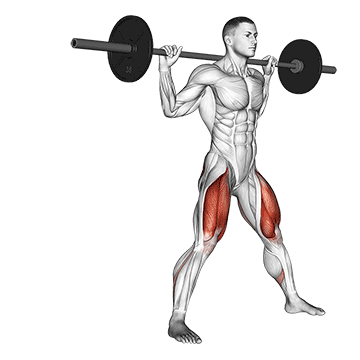 Barbell Side Split Squat V 2