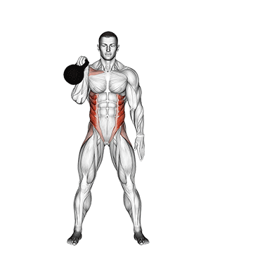 Kettlebell Press Curvado