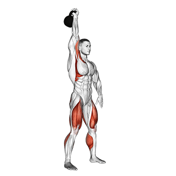 Kettlebell Jerk con Un Brazo
