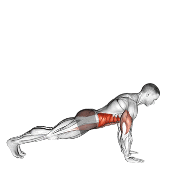Flexão para prancha lateral