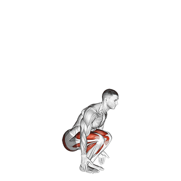 Salto em Semi Agachamento Masculino
